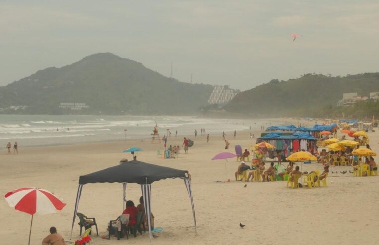 Praia Grande, point famoso, é o destino mais procurado pelos turistas em Ubatuba