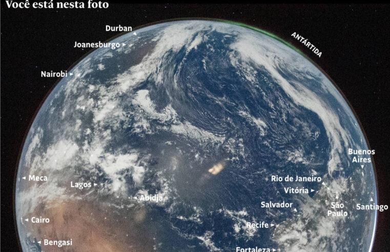 Cidades do Litoral Norte aparecem em fotos da Artemis 2