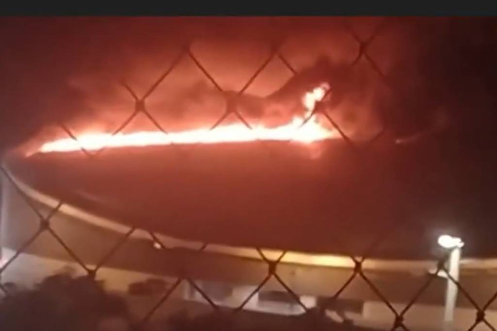 Porto Novo sofre com incêndio no Parque de Exposições