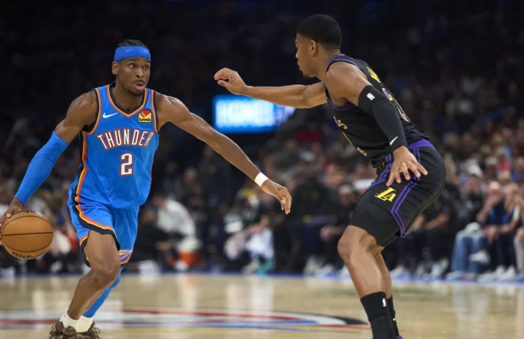 Lakers são derrotados com pesada derrota para o Thunder