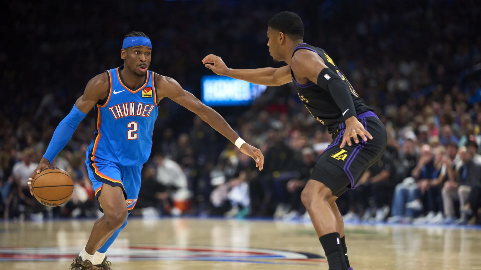 Lakers são derrotados com pesada derrota para o Thunder