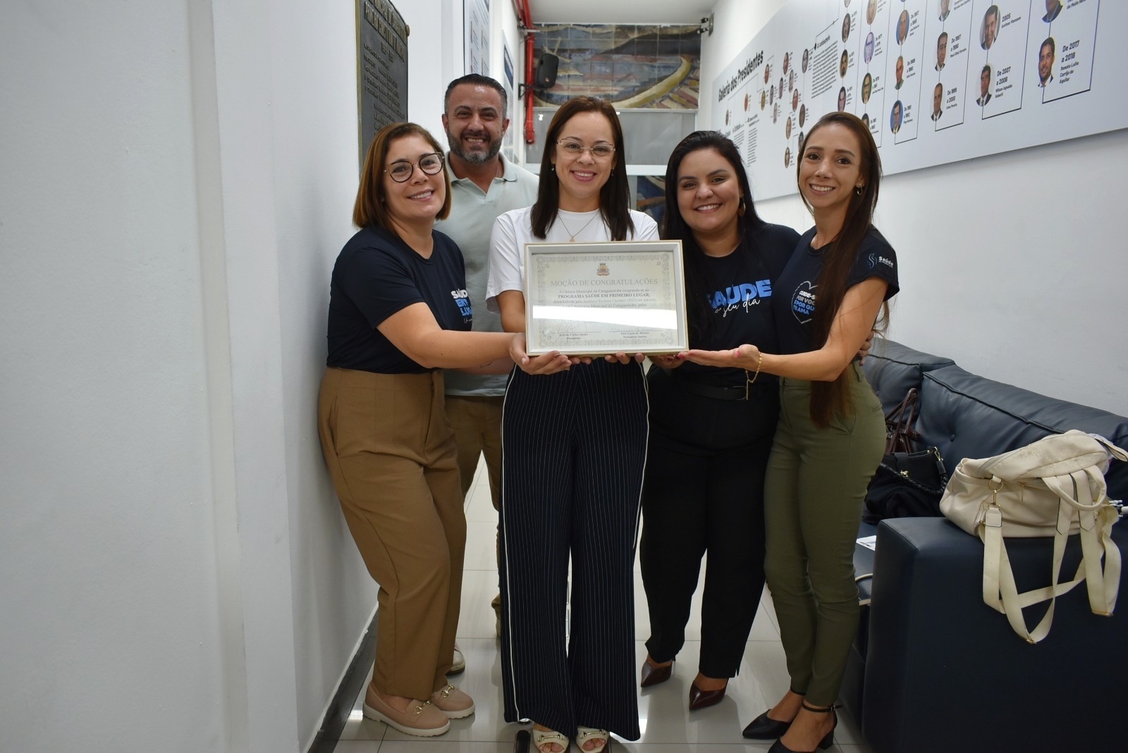 Caraguatatuba homenageia programa que melhora saúde pública