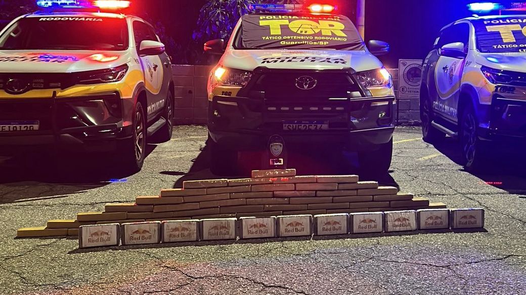 TOR apreende grande quantidade de drogas destinadas a Ubatuba