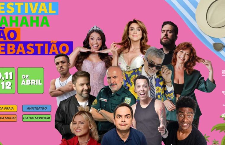 São Sebastião se destaca com festival de humor de grande porte