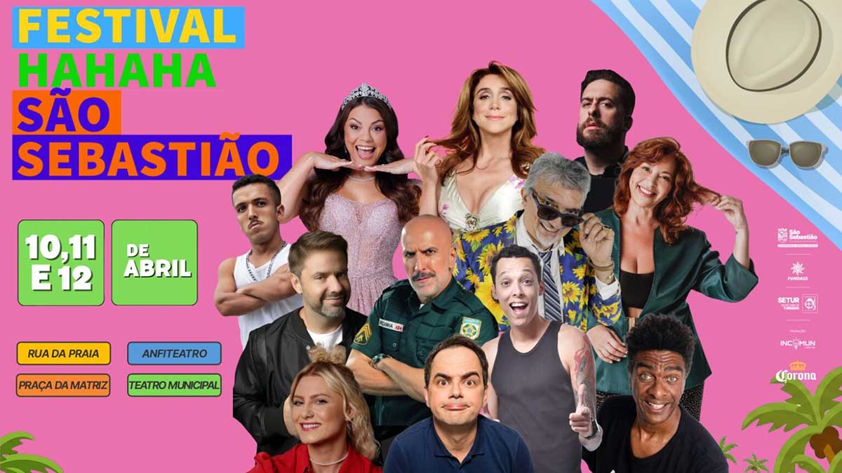 São Sebastião se destaca com festival de humor de grande porte