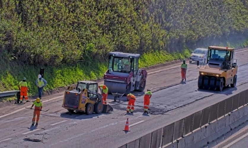 Recapeamento da Serra Antiga da Tamoios começa com impacto na via