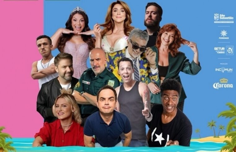 São Sebastião recebe festa de humor com grandes nomes em palco
