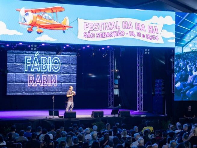 Festival HAHAHA atrai mais de 5 mil pessoas em seu primeiro dia