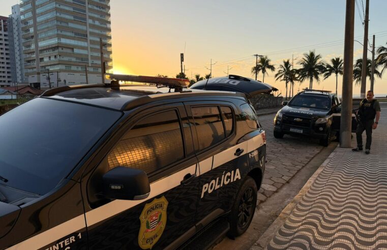 Operação da Polícia Civil mira esquema financeiro do tráfico no Litoral Norte