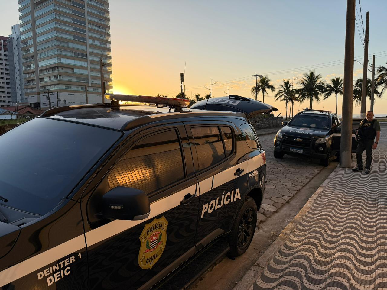 Operação da Polícia Civil mira esquema financeiro do tráfico no Litoral Norte