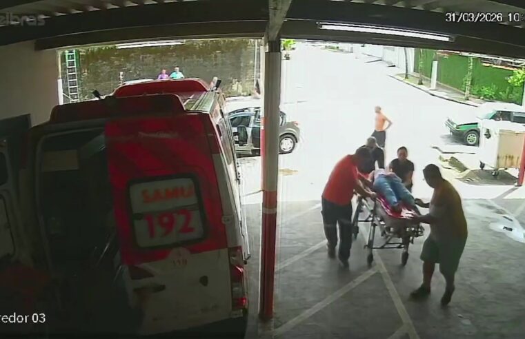 Samu salva mulher em parada cardiorrespiratória em São Vicente