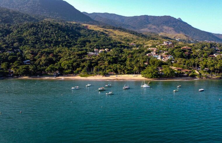 Praia da Armação é paradisíaca para velejadores e turistas