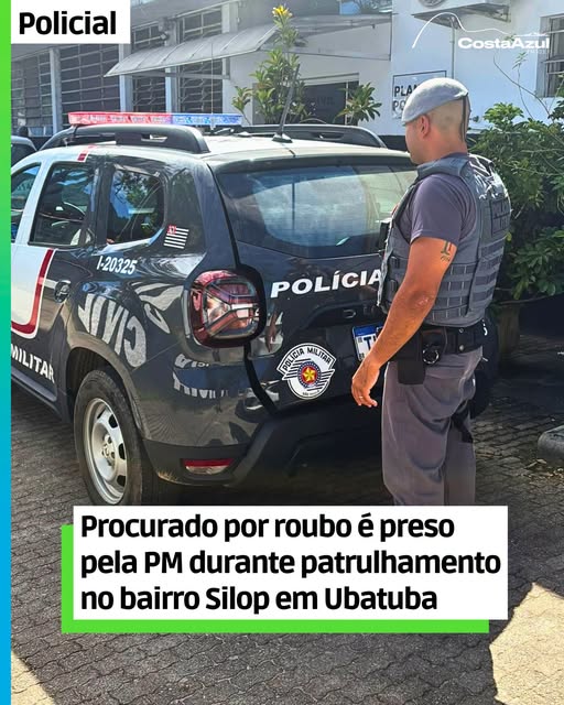 Homem procurado pela Justiça é preso em Ubatuba