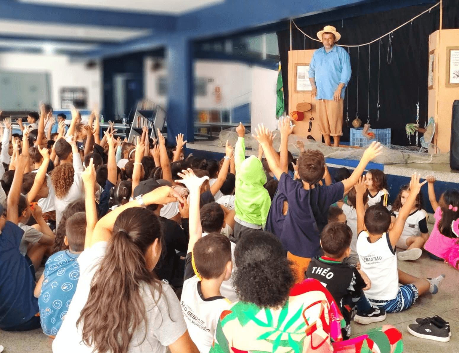 São Sebastião recebe apresentações de ‘Espinhel de Histórias’ gratuitas