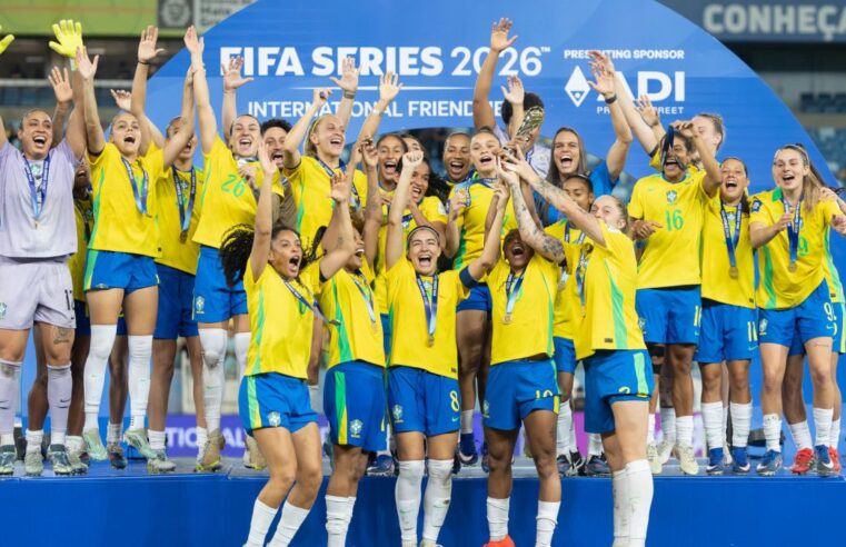 Brasil conquista título do FIFA Series de futebol feminino