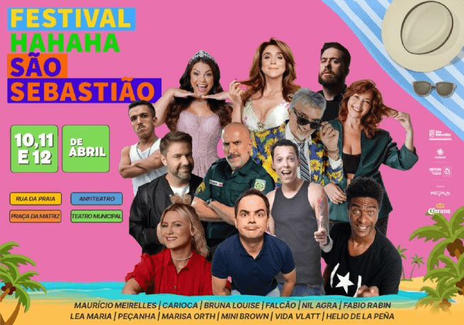 São Sebastião recebe 15 atrações em 3 dias de Festival HAHAHA
