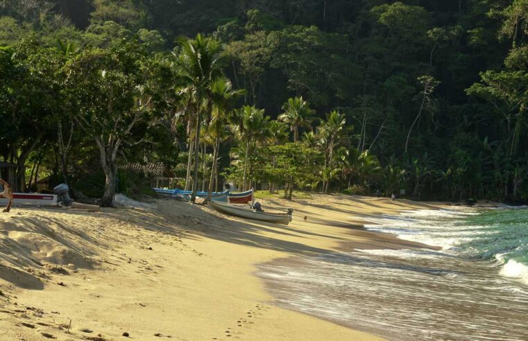 Praia Vermelha, onde o silêncio e o mar definem a experiência