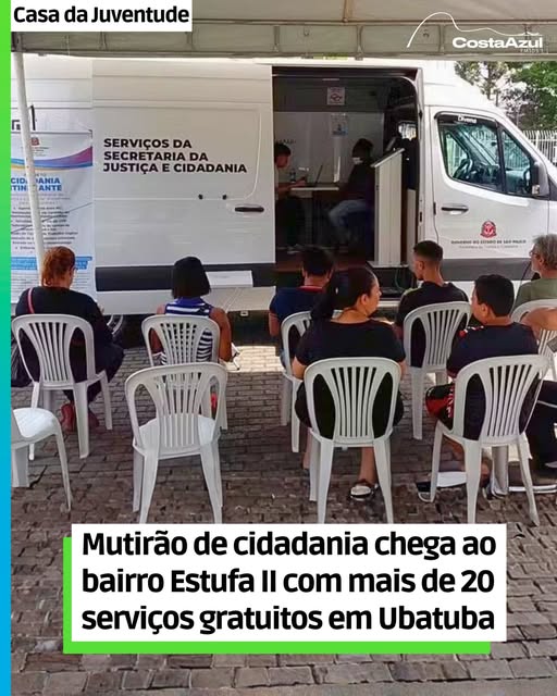 Ubatuba oferece serviços públicos gratuitos