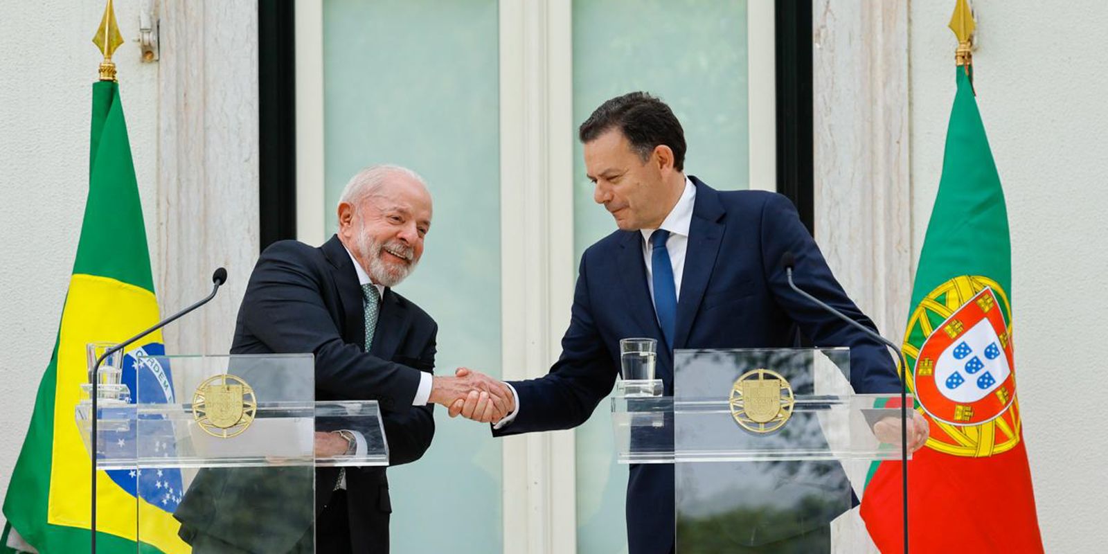 Lula defende empresas brasileiras em Portugal