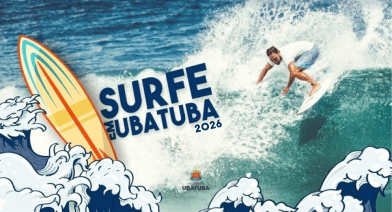 Calendário de surfe explode em Ubatuba com 20 eventos em 2026