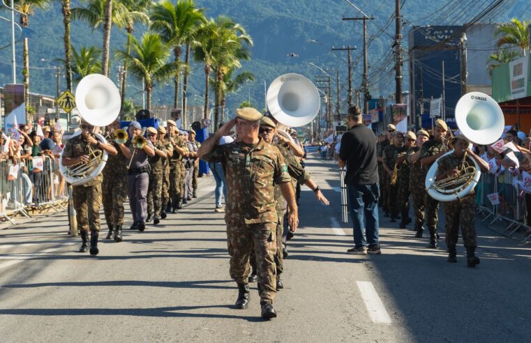 Inscrições para desfile cívico em Bertioga são prorrogadas