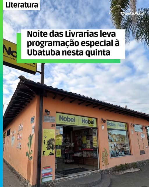 Ubatuba entra no circuito nacional da Noite das Livrarias