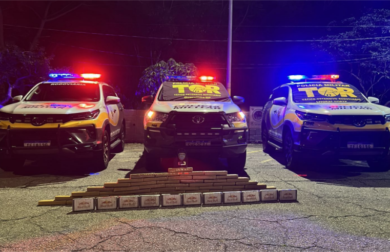 Droga é apreendida em São Paulo, com destino a Ubatuba