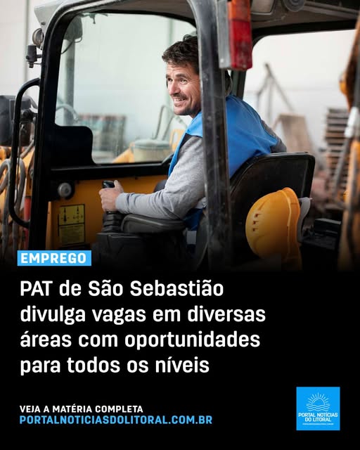 PAT de São Sebastião oferece vagas de emprego