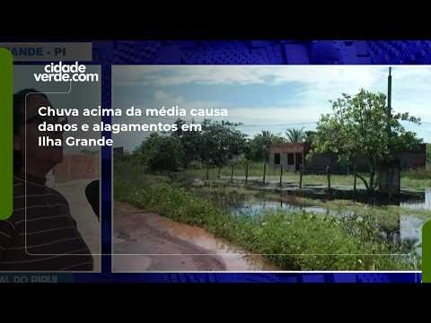 Ilha Grande decreta emergência após chuvas afetarem 200 famílias