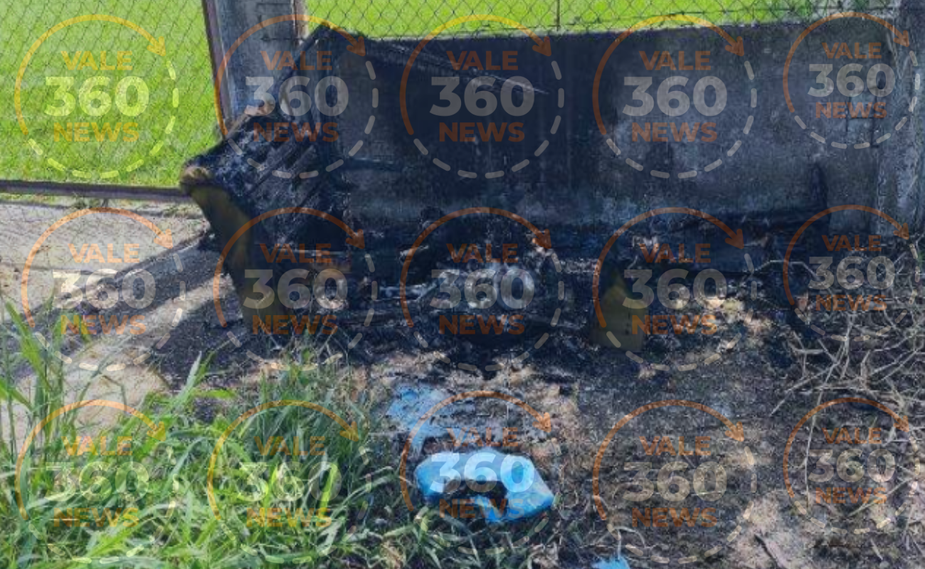 Mistério em Pinda: Ossada humana é encontrada carbonizada dentro de sofá