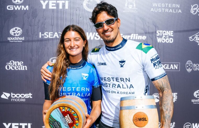 Gabriel Medina é vice-campeão em etapa da WSL