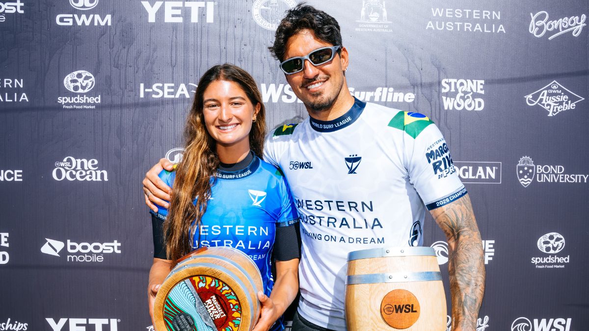 Gabriel Medina é vice-campeão em etapa da WSL