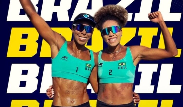 Dupla de vôlei de praia de Caraguatatuba termina