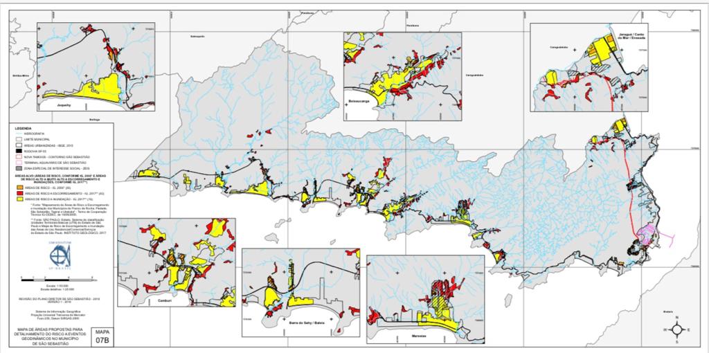 Litoral Norte carece de mapas de risco atualizados