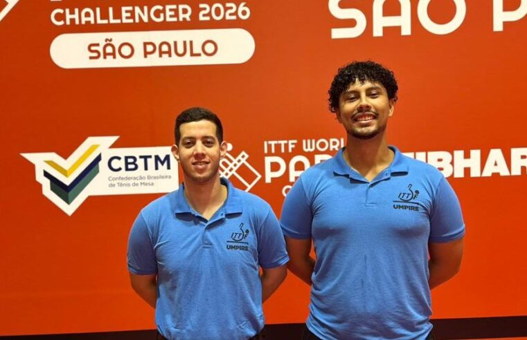 Árbitros de Bertioga participam de torneio de tênis