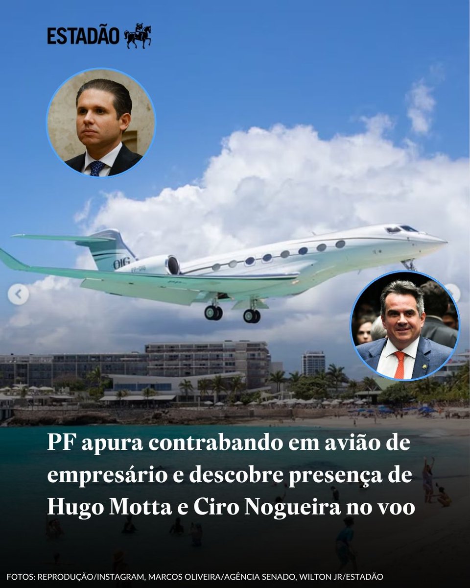 PF investiga contrabando em voo de empresário