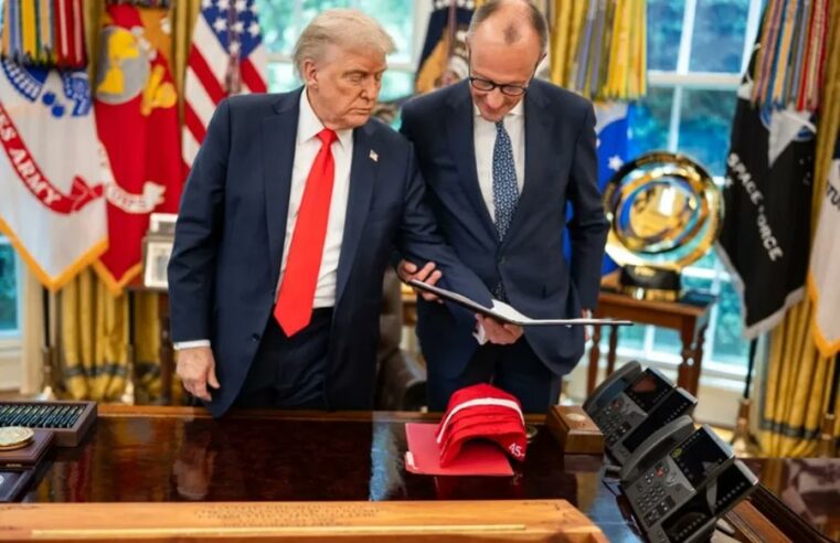 Merz afirma relação intacta com Trump
