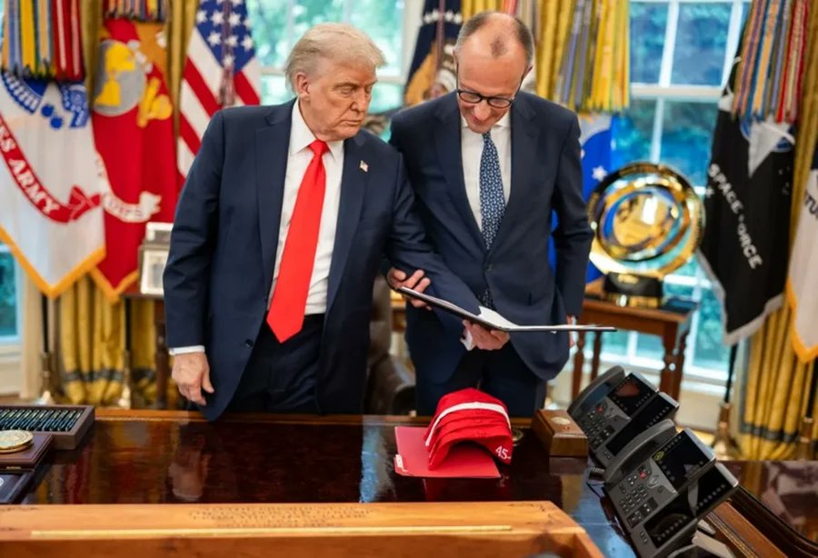 Merz afirma relação intacta com Trump