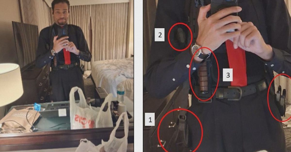 Cole Tomas Allen aparece armado antes de ataque