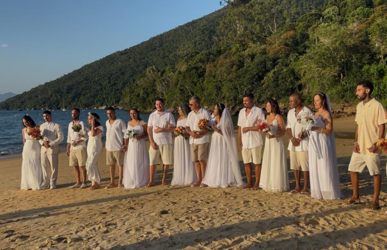 *Fundação Florestal realiza casamento comunitário no Parque Estadual da