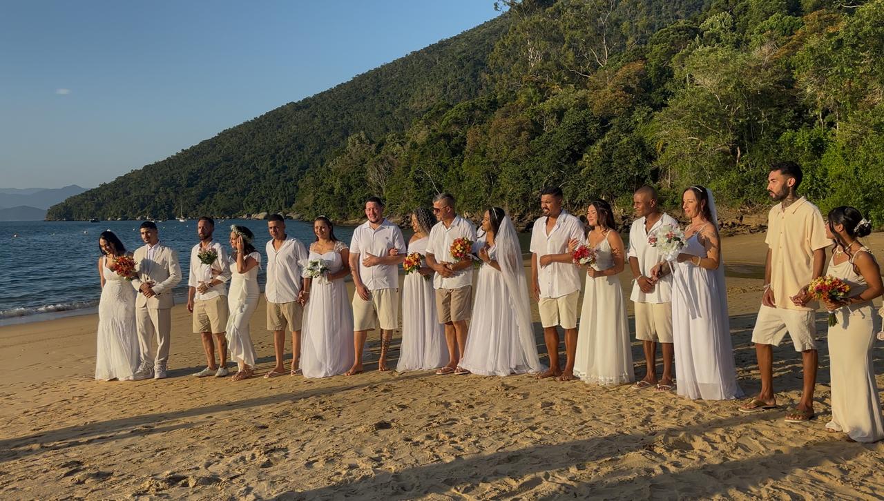 *Fundação Florestal realiza casamento comunitário no Parque Estadual da