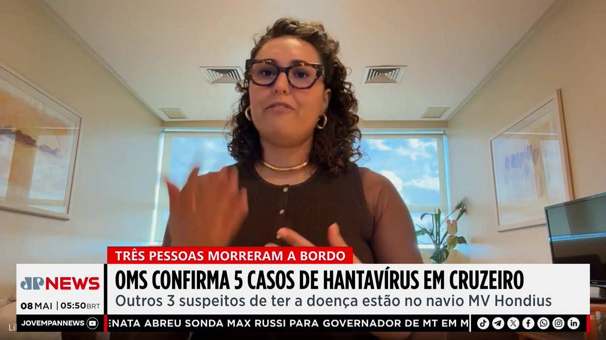 Hantavírus em cruzeiro