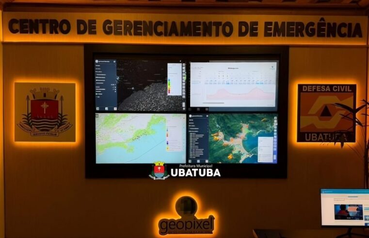 Ubatuba reforça ações de prevenção de desastres com centro