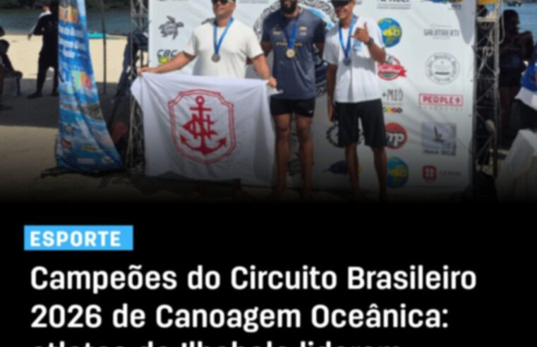 Atletas de Ilhabela sobem ao pódio no Circuito Brasileiro