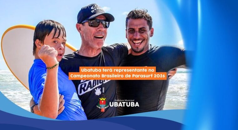 Ubatuba terá representante no Campeonato Brasileiro de Parasurf