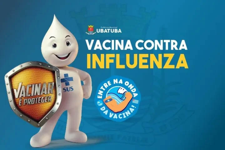 Ubatuba amplia vacinação contra gripe para toda população