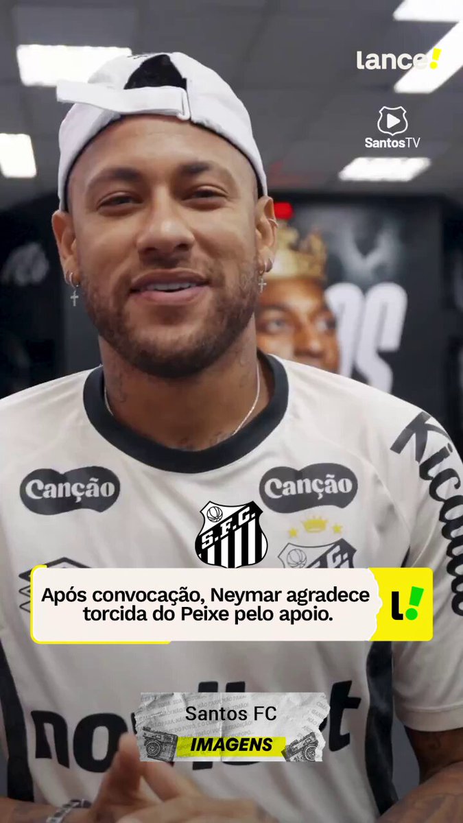 Neymar agradece e convoca torcida para Sul-Americana