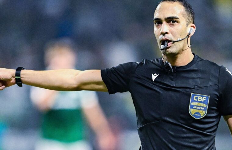 Davi de Oliveira Lacerda apita Flamengo x Palmeiras