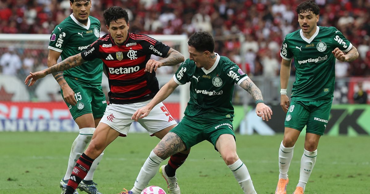 Flamengo e Palmeiras se enfrentam no Maracanã