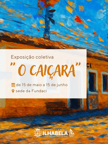 Exposição O Caiçara estreia em Ilhabela
